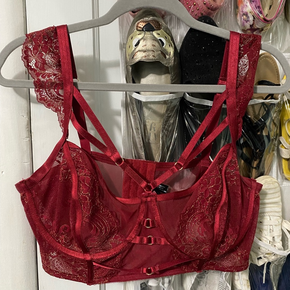Torrid Red Bralette